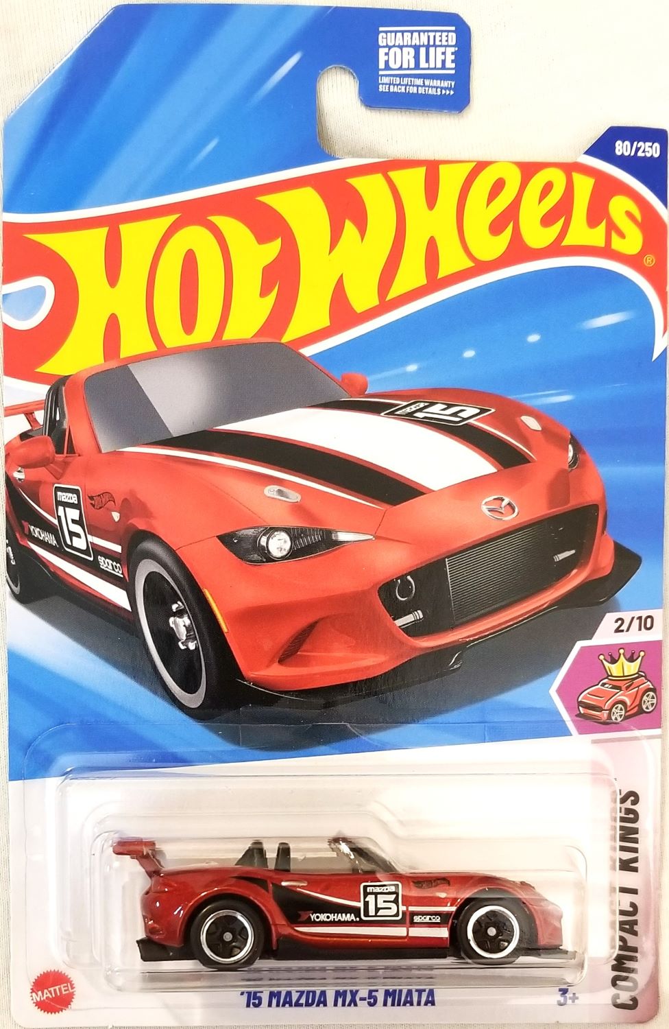 Hot Wheels - 2025 Compact Kings 2/10 '15 Mazda MX-5 Miata 80/250