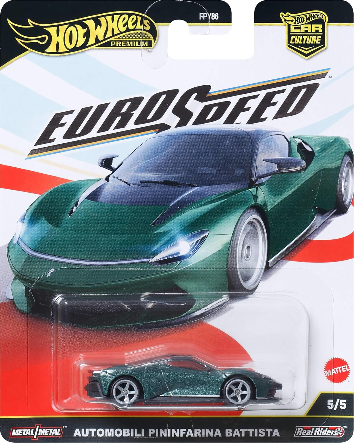 Hot Wheels Premium - Euro Speed 5/5 Automobili Pininfarina