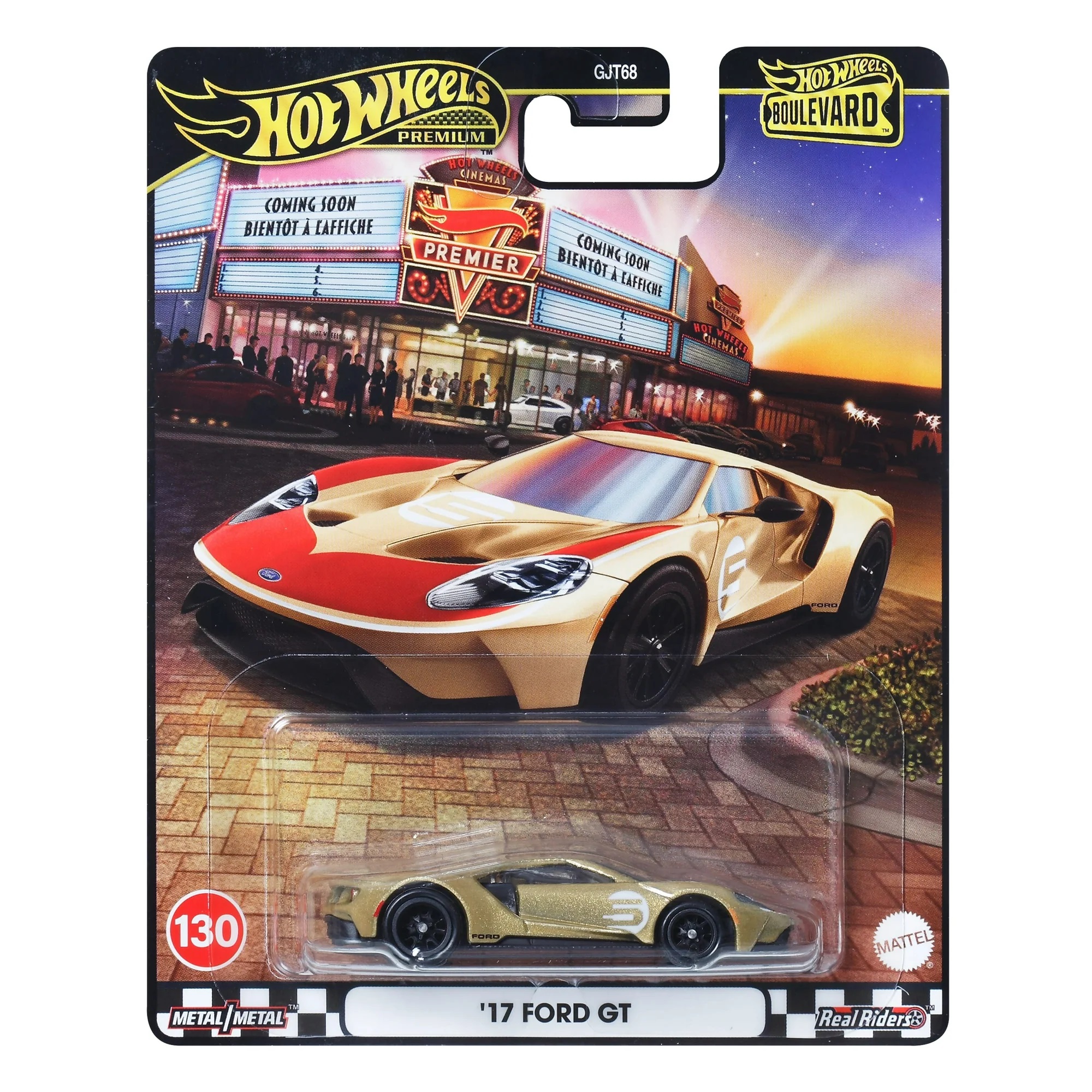 No276. 100% Hot Wheels Ford 13台セット Hot Wheels Premium - Hot Wheels Boulevard #130 '17 Ford GT