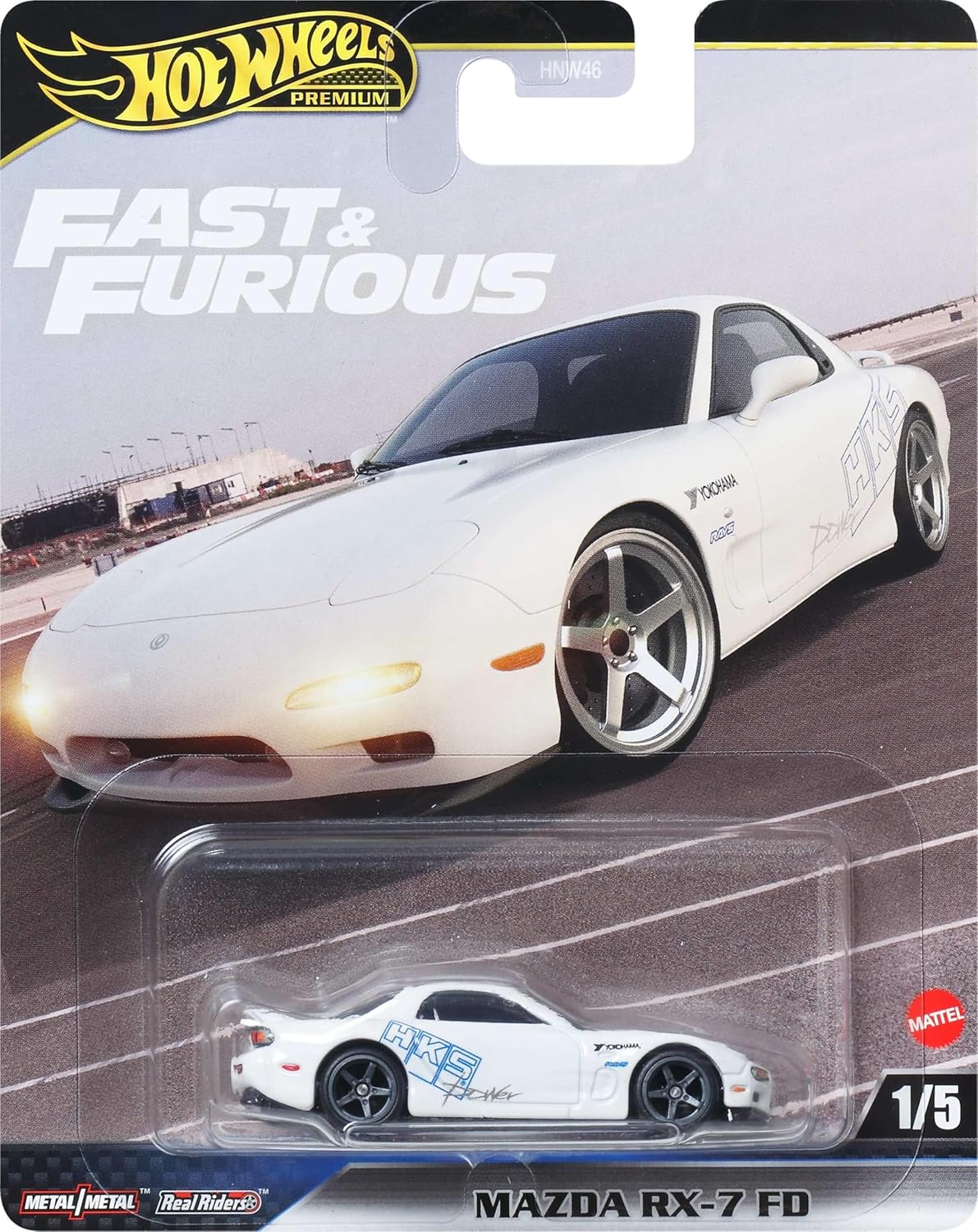 Hot Wheels Premium - 2025 Fast & Furious 1/5 Mazda RX-7 FD