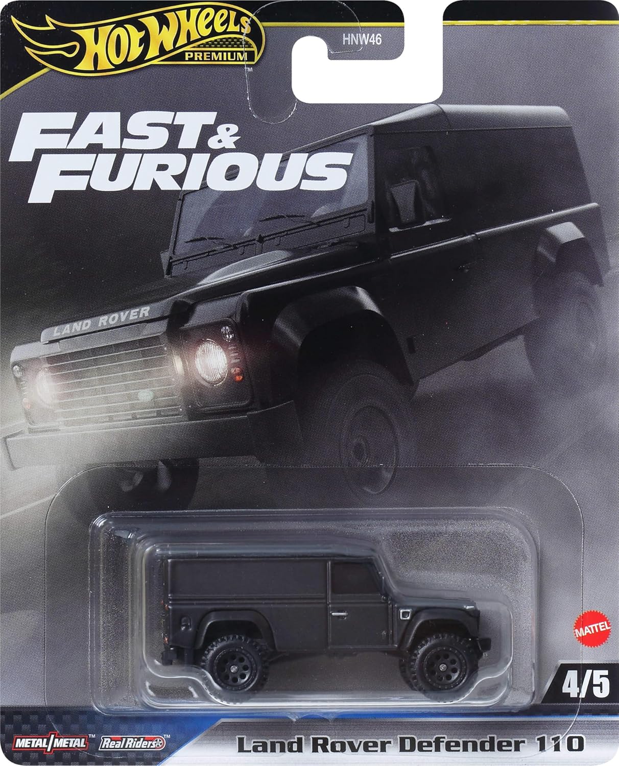 Hot Wheels Premium - 2025 Fast & Furious 4/5 Land Rover Defender