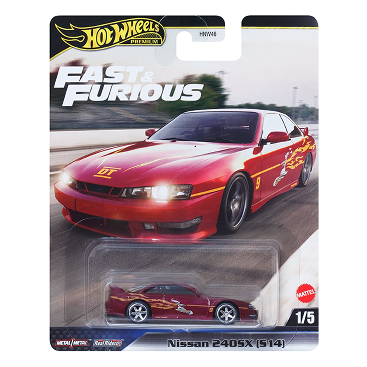 Hot Wheels Premium - 2025 Fast & Furious 1/5 Nissan 240SX
