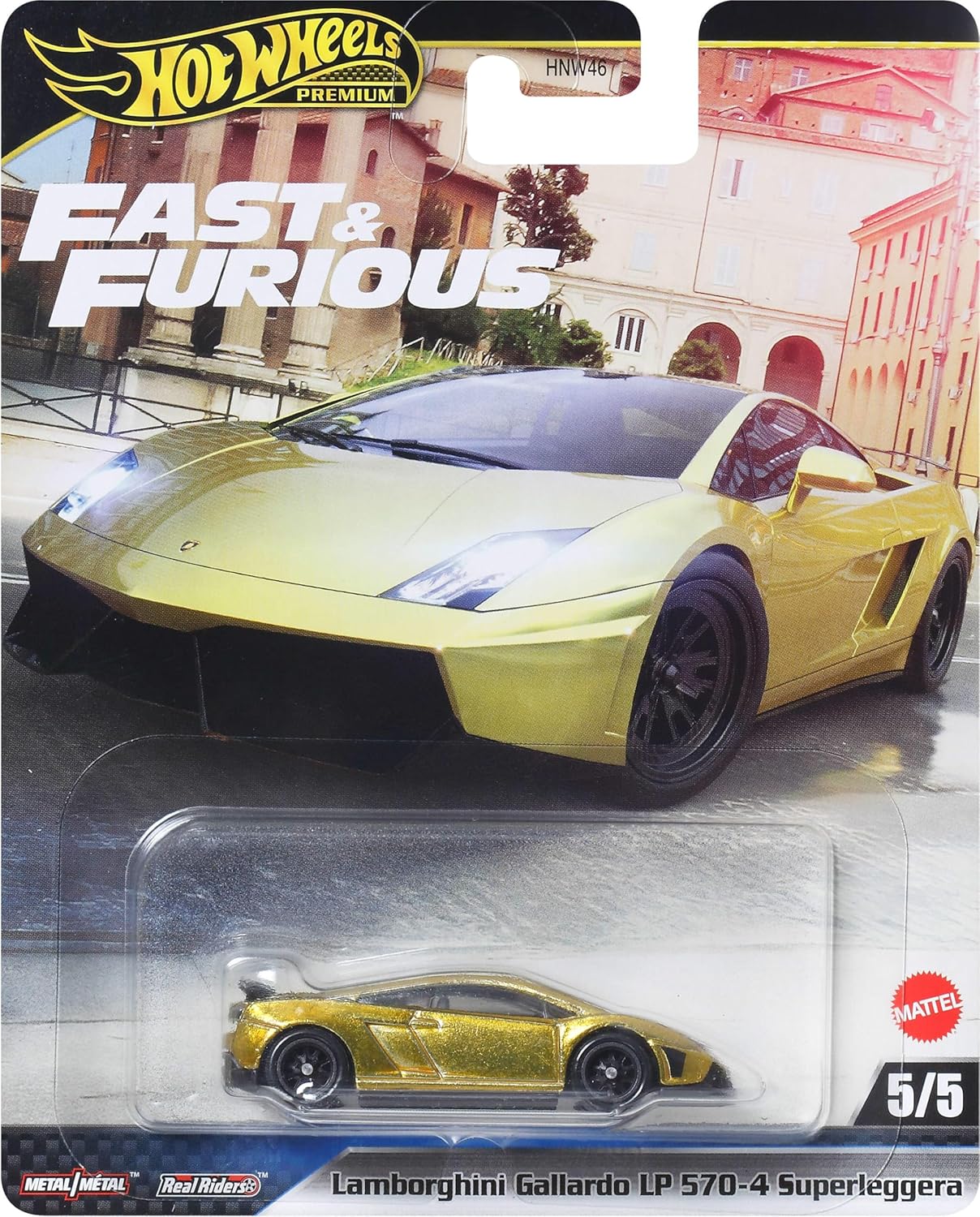 Hot Wheels Premium - 2025 Fast & Furious 5/5 Lamborghini Gallardo