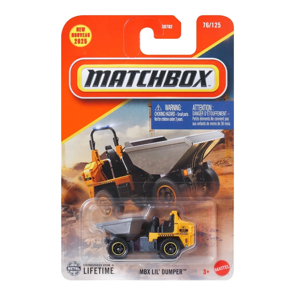 Matchbox - 2025 Mainline 76/125 MBX Lil Dumper (BBJBN63) | eBay