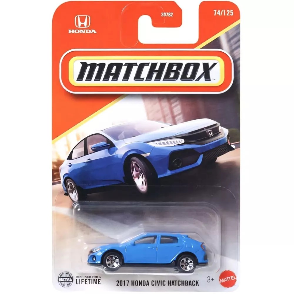 Matchbox - 2025 Mainline 74/125 2017 Honda Civic Hatchback