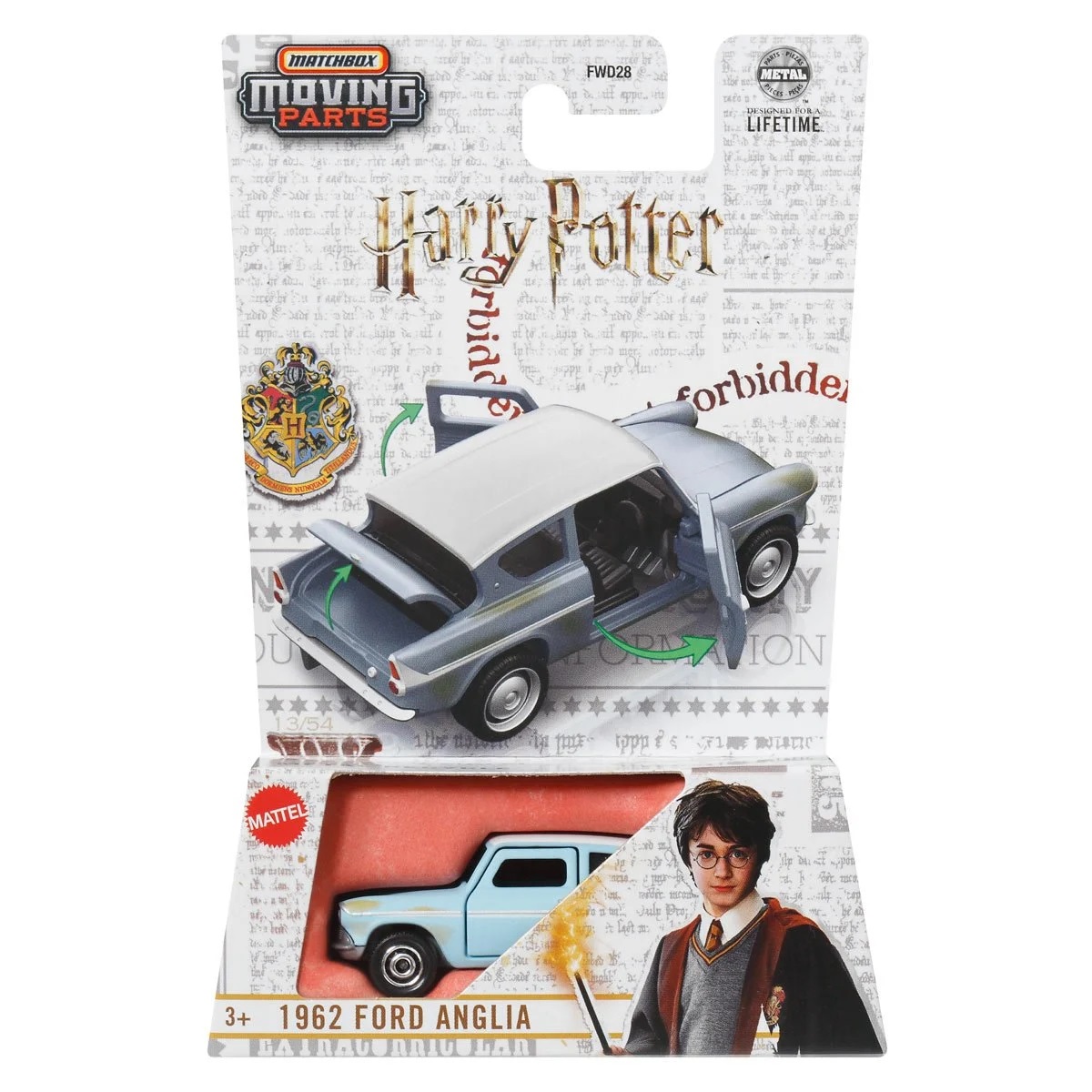 Matchbox - 2025 Moving Parts 13/54 Harry Potter 1962 Ford Anglia