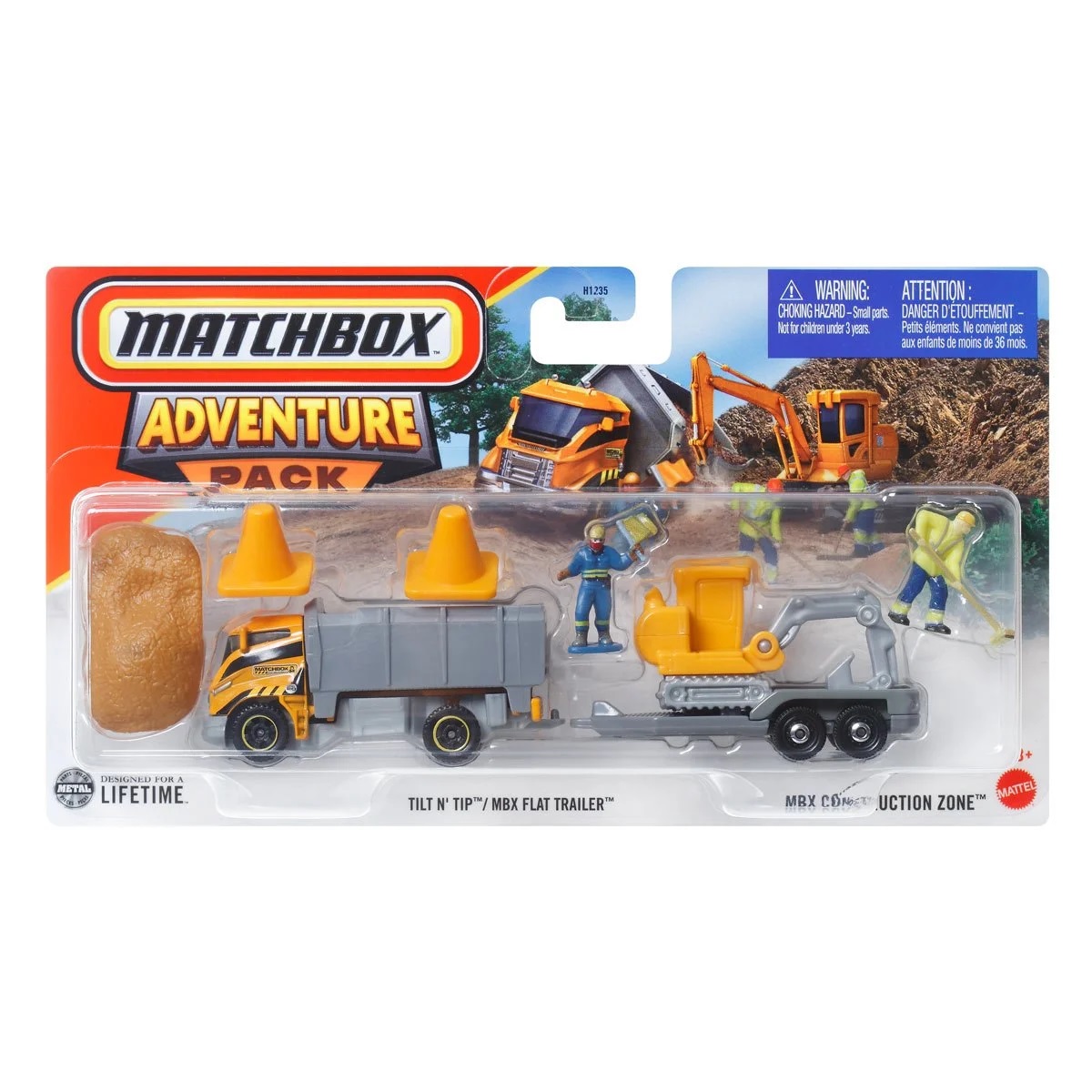 Matchbox - 2025 Adventure Pack MBX Construction Zone (BBJCN10) | eBay