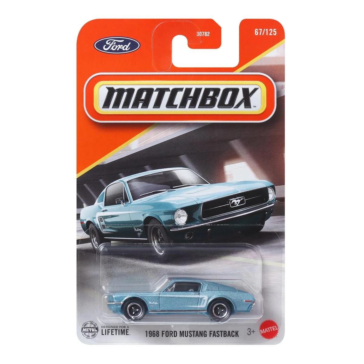 Matchbox - 2025 Mainline 67/125 1968 Ford Mustang Fastback