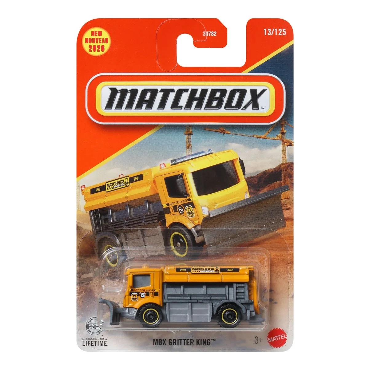 Matchbox - 2026 Mainline 13/125 MBX Gritter King (BBJHM33) | eBay