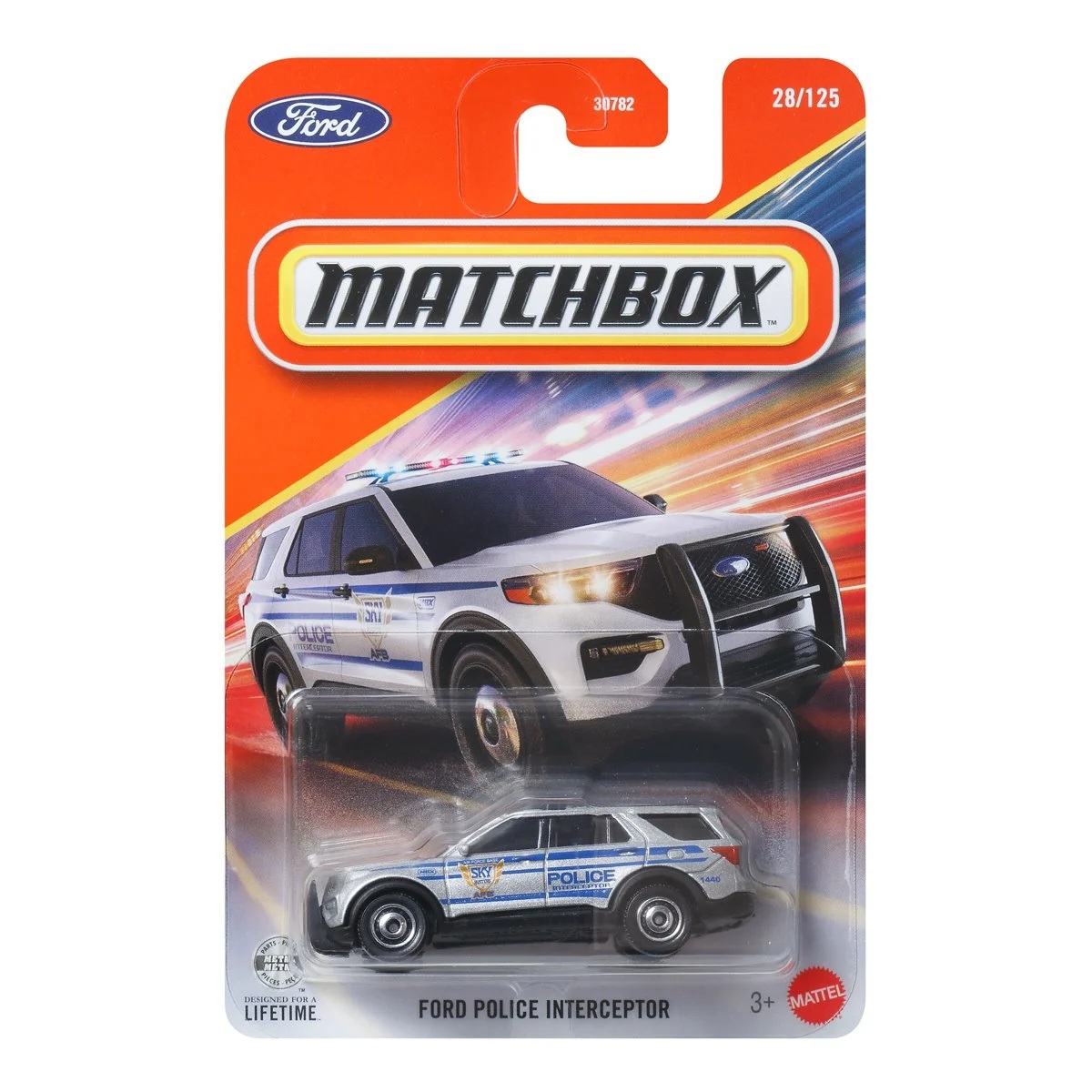 Matchbox - 2026 Mainline 28/125 Ford Police Interceptor (BBJHN11