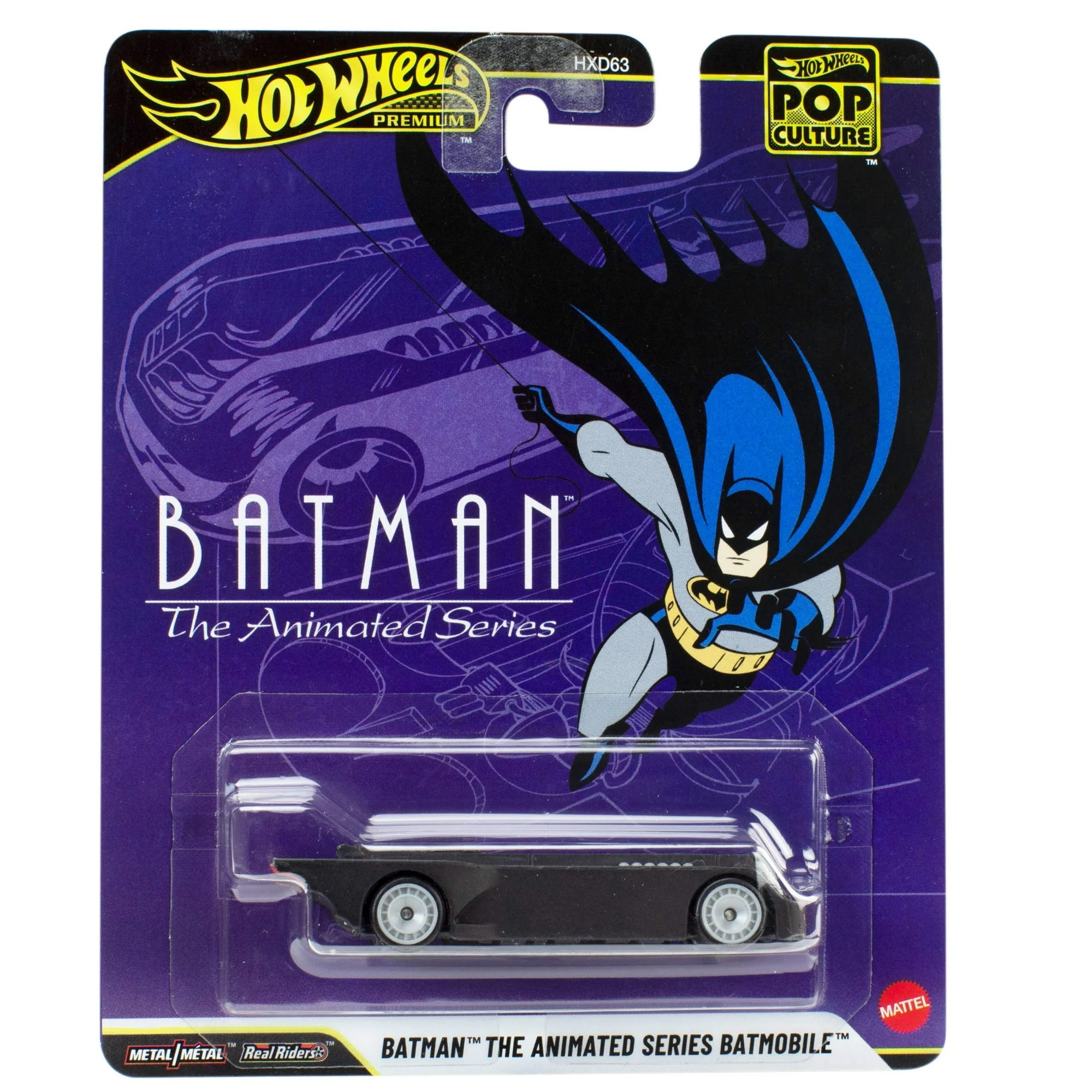 Hot Wheels Premium - Pop Culture Batman The Animated Series
