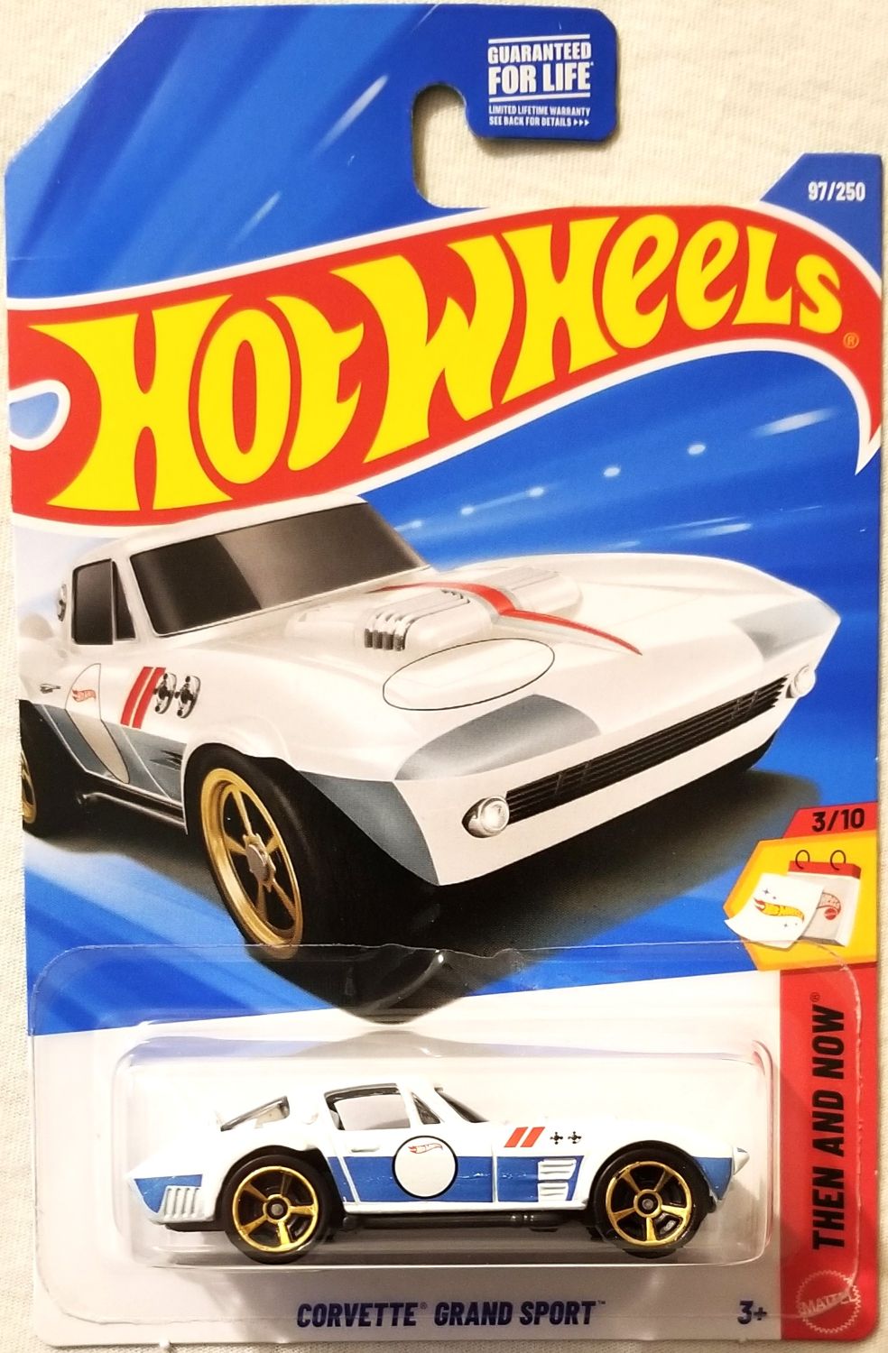 Hot Wheels - 2026 Then And Now 3/10 Corvette Grand Sport 97/250