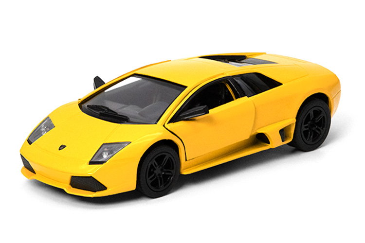 Kinsmart - 1:36 Scale Model Lamborghini Murcielago LP640 Yellow