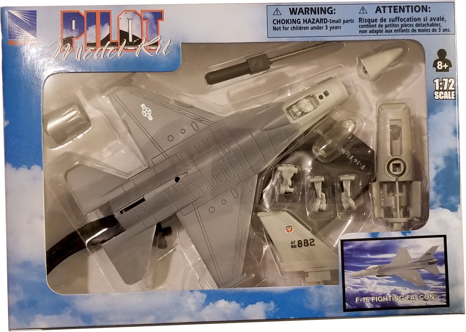 Pilot Model Kit F-16 Fighting Falcon 