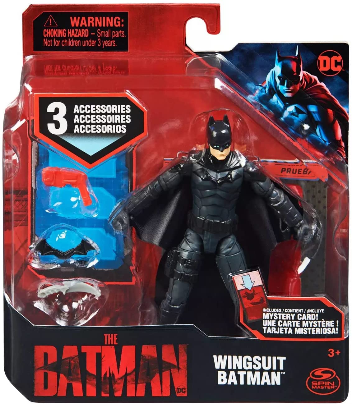 Spin Master - DC The Batman Wingsuit Batman 4 inch Action Spin Master - DC The Batman Wingsuit Batman 4 inch Action